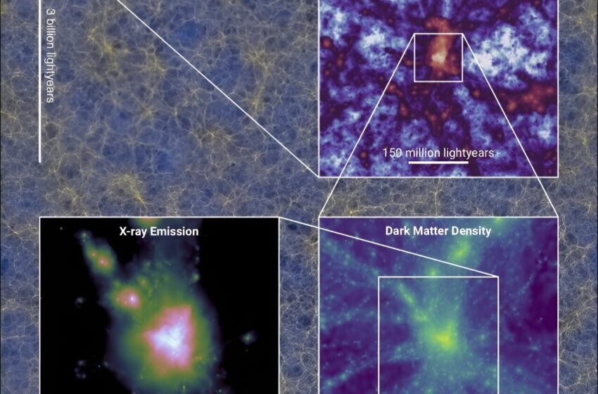  Des astronomes réalisent la plus grande simulation informatique cosmologique jamais réalisée