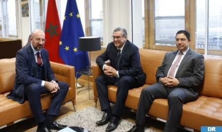  Le chef du gouvernement rencontre le président du Conseil européen à Bruxelles