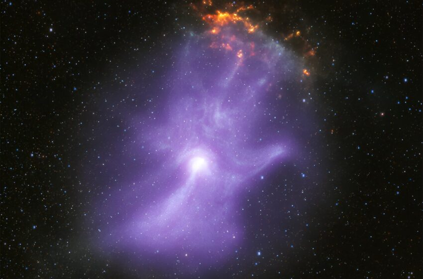  Les télescopes à rayons X de la NASA révèlent les « os » d’une main cosmique fantomatique