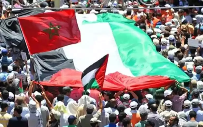  manifestation contre la normalisation maroco-israélienne