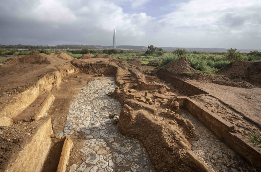  Des archéologues marocains découvrent de nouvelles ruines à Chellah, un ancien port touristique près de Rabat