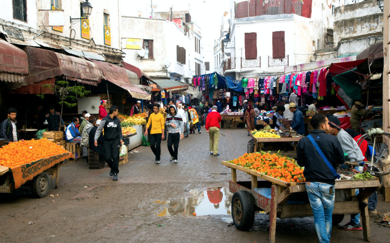 La ville de Rabat envahie par les vendeurs ambulants