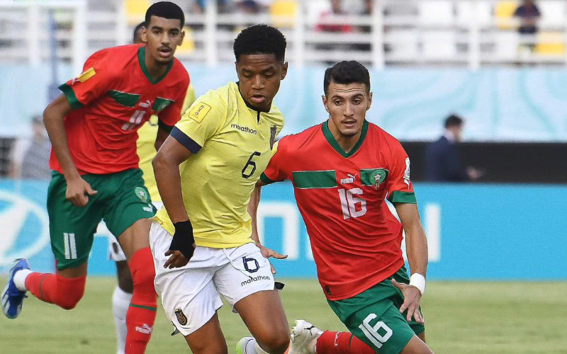  Le Maroc (U17) surpris par l’Equateur