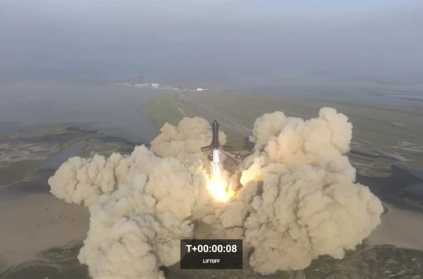  SpaceX tentera à nouveau de lancer sa méga-fusée en orbite après que la première tentative se soit soldée par une explosion