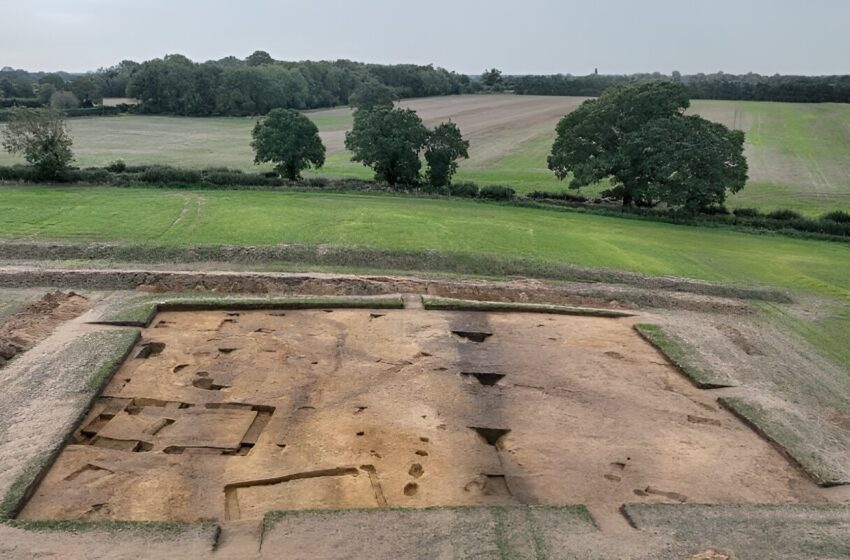  Un temple vieux de 1 400 ans découvert dans la colonie royale du Suffolk