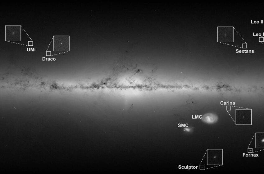  Une vision radicalement nouvelle des galaxies naines entourant la Voie lactée