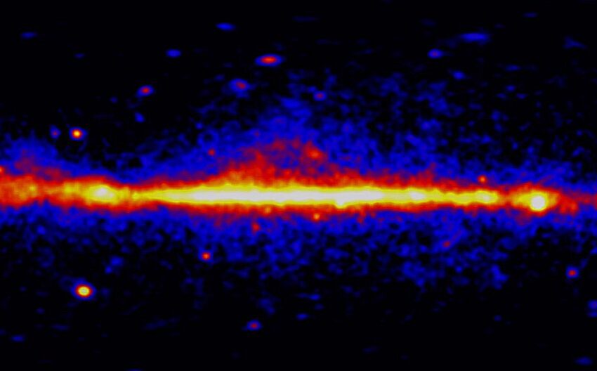 La mission Fermi crée un time-lapse de 14 ans du ciel à rayons gamma
