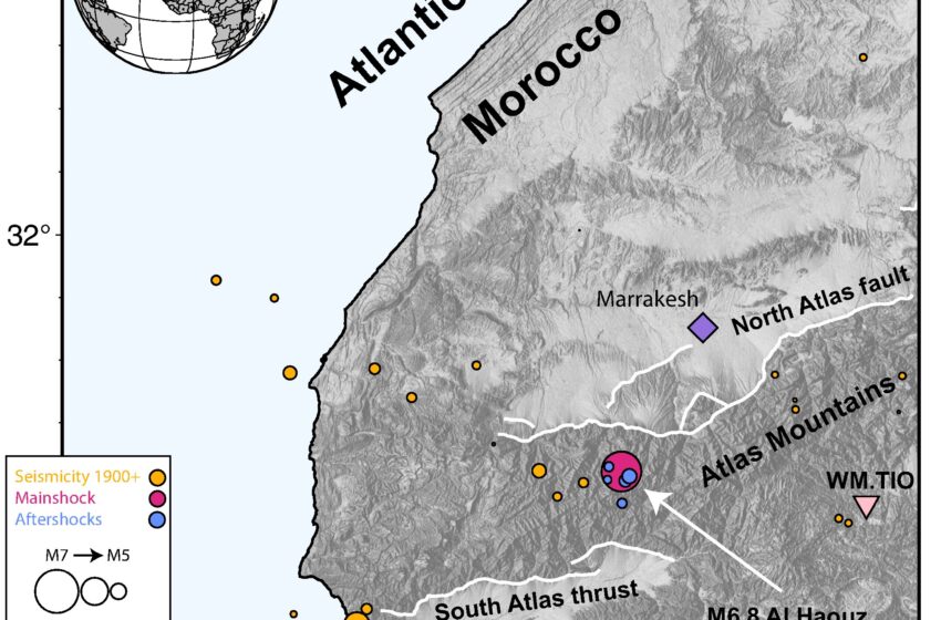  Le séisme au Maroc a connu un glissement profond inhabituel, selon une nouvelle modélisation