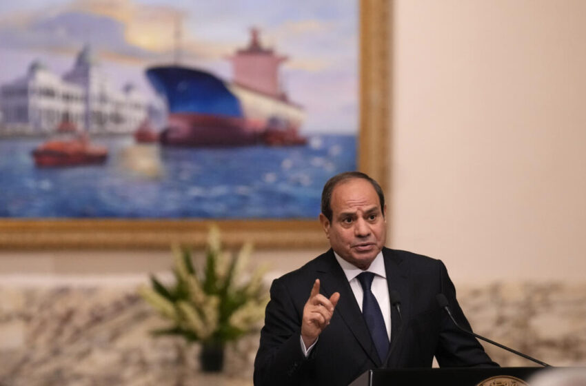  Les Égyptiens voteront lors de l'élection présidentielle de trois jours avec un retour probable d'al-Sissi