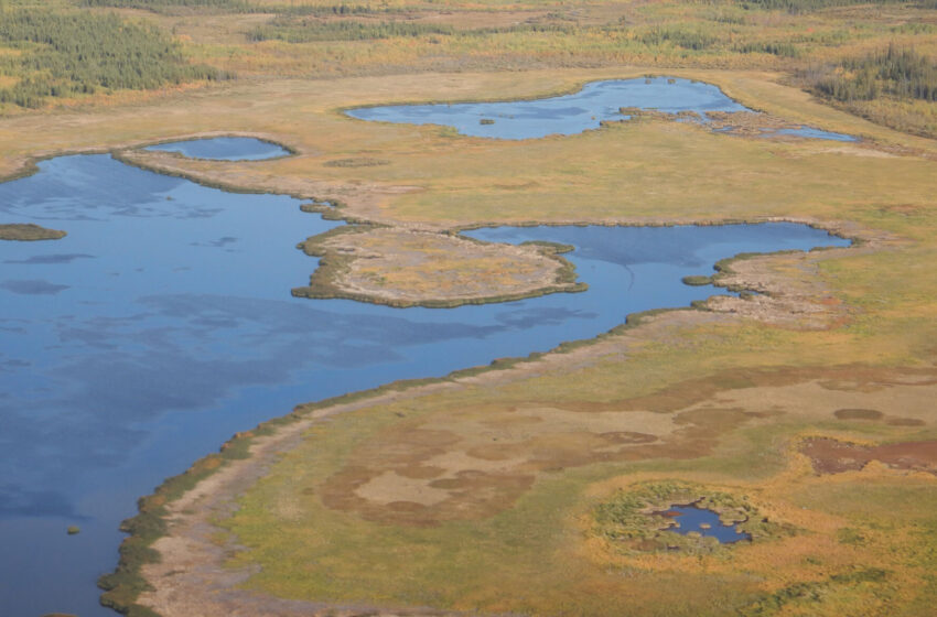  Une nouvelle étude met en lumière la quantité de méthane produite par les lacs et les zones humides de l’Arctique