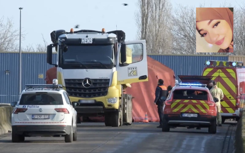  Anvers pleure la mort de Maissa Bouchaib, 17 ans, tuée par un camion