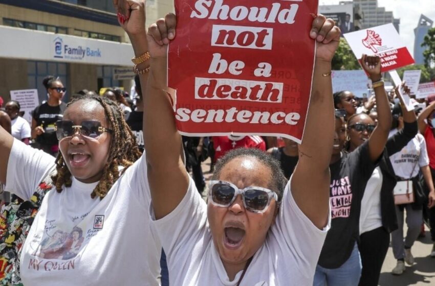  Des milliers de personnes manifestent contre le fémicide au Kenya