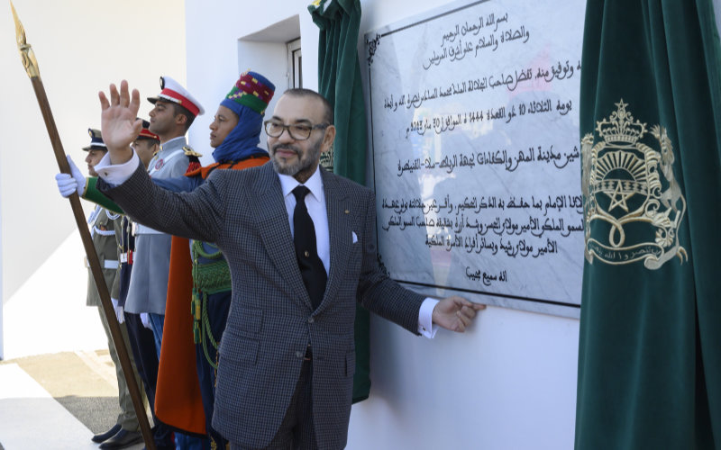  El Jadida se pare pour accueillir le roi Mohammed VI