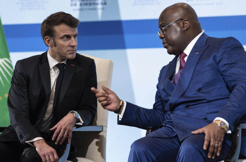  La France félicite Tshisekedi de la RDC pour sa réélection contestée