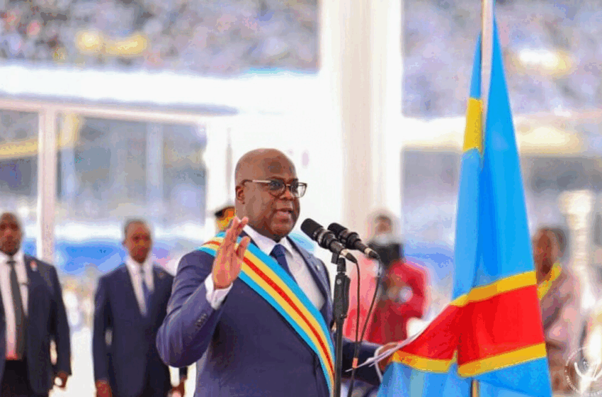  Le président de la RDC, Tshisekedi, prête serment pour un second mandat après les élections contestées de décembre
