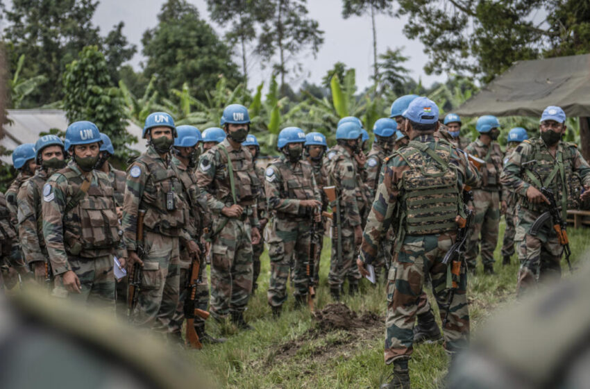  Les soldats de la paix de l'ONU entament un long processus de départ de la RD Congo après 25 ans