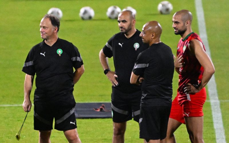  Walid Regragui blanchi par la CAF après des incidents survenus lors du match Maroc-RDC