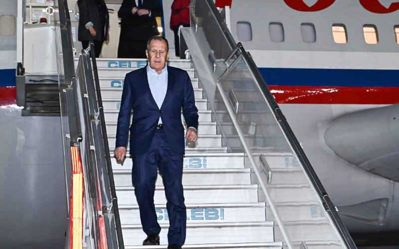 L'avion de Sergueï Lavrov atterrit à Casablanca