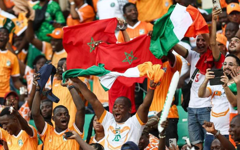  La Côte d'Ivoire célèbre le Maroc après son sacre à la CAN