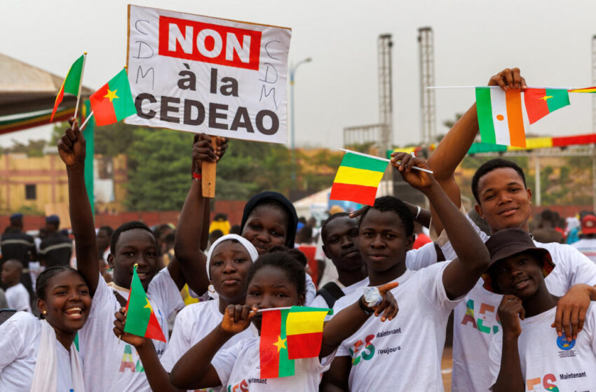  Le Mali va quitter le bloc régional de la Cedeao sans respecter le délai de préavis