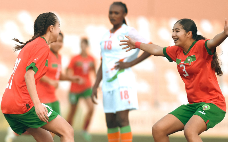 Une avalanche de buts : Le Maroc surclasse le Niger en U17 féminin (11 à 0) L'équipe nationale féminine de football (U17) s'est imposée sans difficulté…