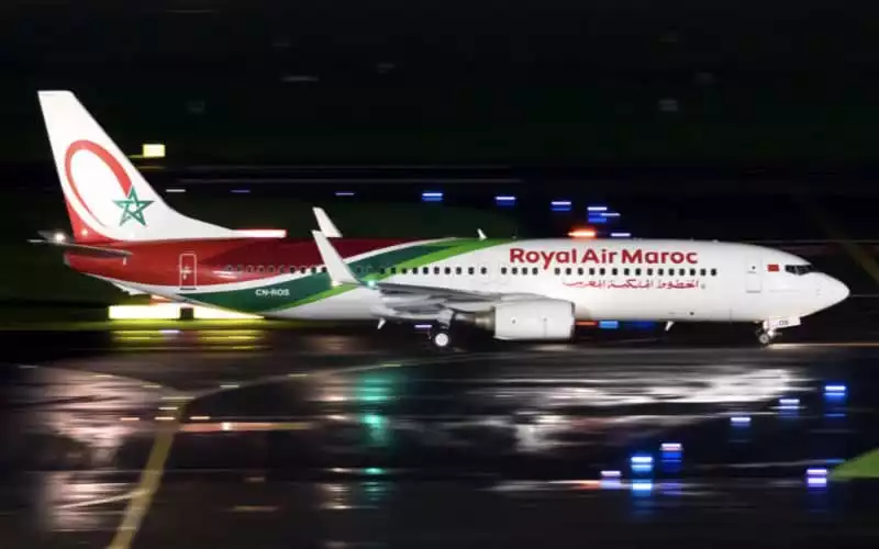  atterrissage d'urgence d'un avion de Royal Air Maroc