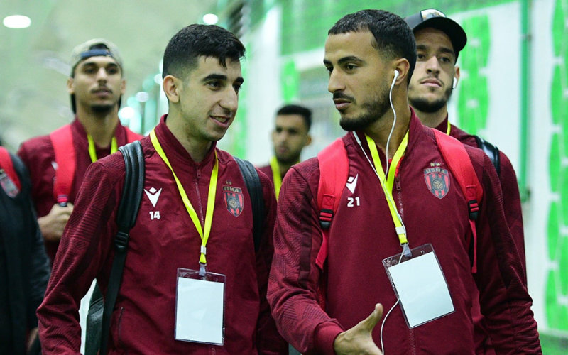  Les joueurs algériens se ridiculisent au Maroc