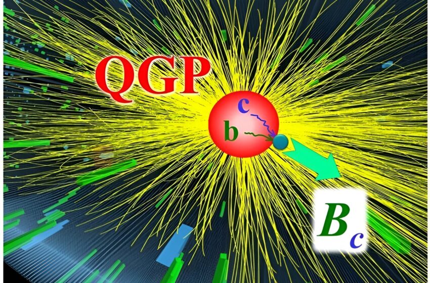  Des chercheurs développent un modèle pour étudier la recombinaison des quarks lourds dans le plasma quark-gluon