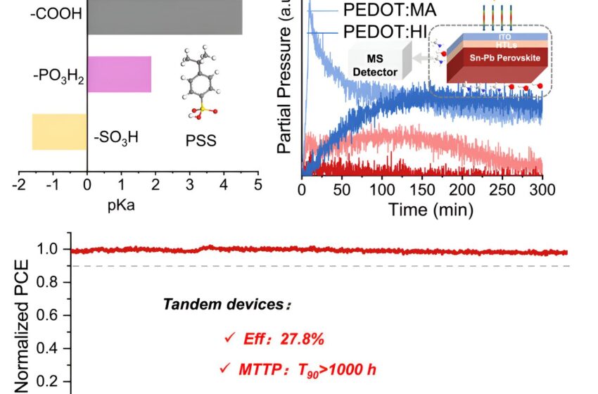  Des physiciens prolongent la durée de vie des cellules solaires à base de pérovskite