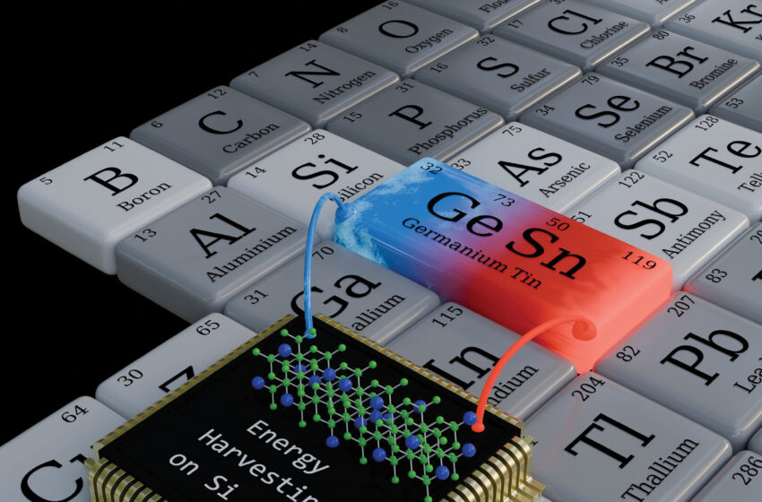  Un nouveau matériau ouvre la voie à la récupération d’énergie sur puce