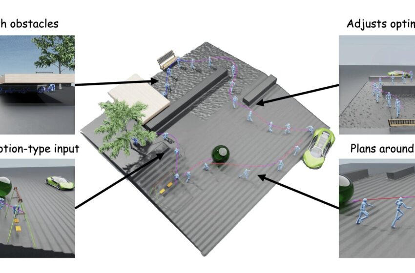  Un nouveau modèle pour planifier et contrôler les mouvements des humanoïdes dans des environnements 3D