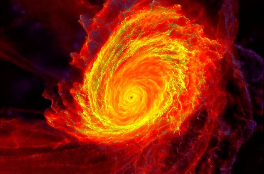  Une simulation cosmique révèle comment les trous noirs grandissent et évoluent