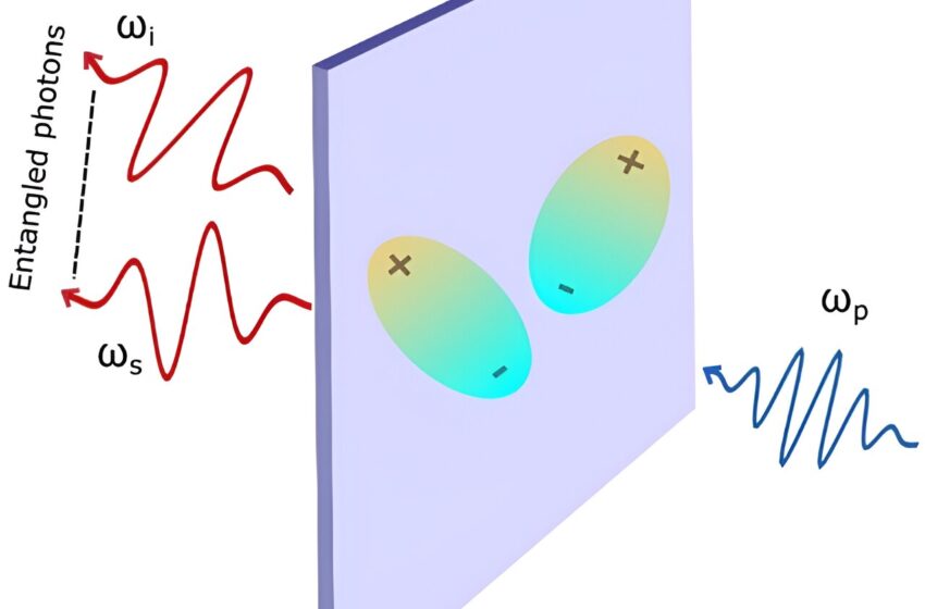  Des scientifiques démontrent que les interactions excitoniques améliorent l’efficacité de la génération de photons intriqués