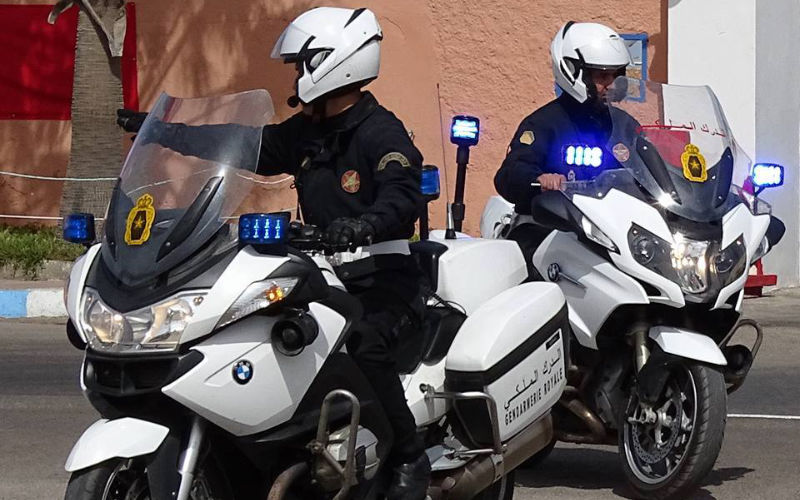  La police de Casablanca traque les motos volées