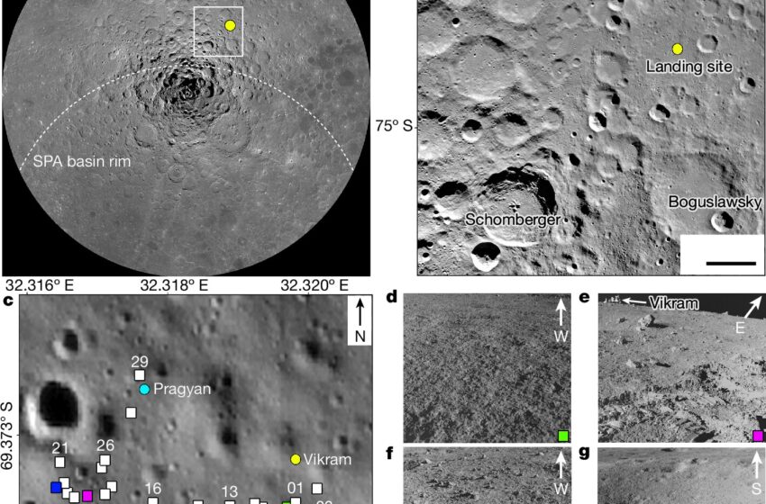  La première analyse du sol près du pôle sud de la lune suggère que sa surface était autrefois recouverte de magma en fusion