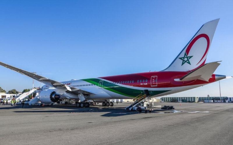  L’avion endommagé de Royal Air Maroc rentre au Maroc