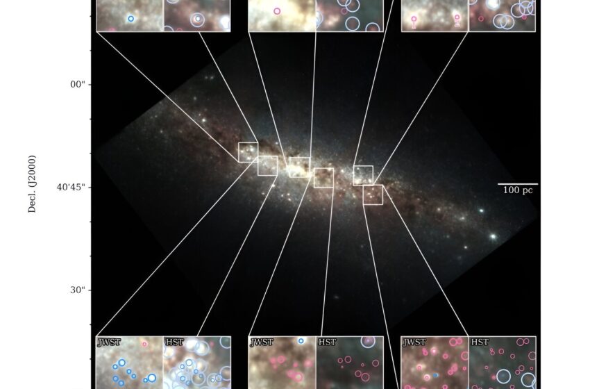  Les astronomes identifient plus d’un millier de nouveaux amas d’étoiles candidats