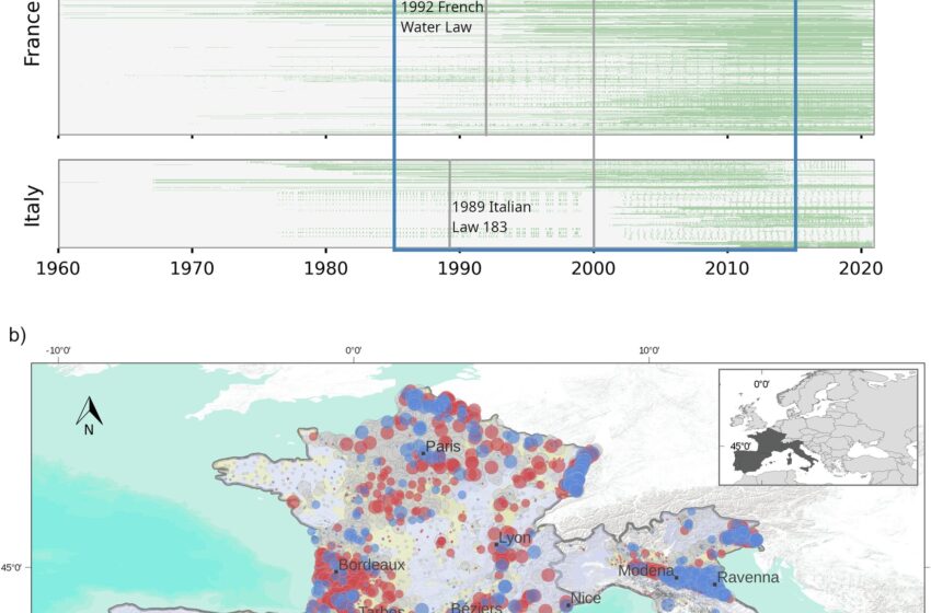  Les réserves en eaux souterraines du sud-ouest de l’Europe sont globalement plus stables qu’on ne le pensait