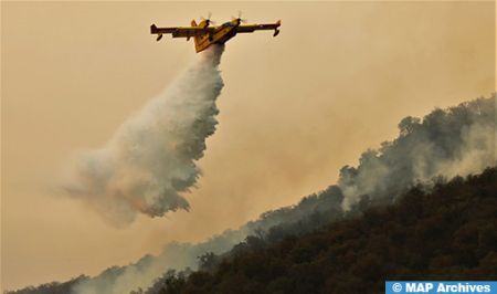  Déploiement de deux avions Canadair des FAR pour lutter contre les incendies de forêt au Portugal