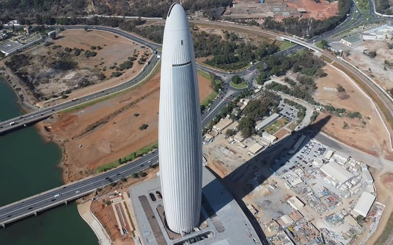  La Tour Mohammed VI à Rabat achevée