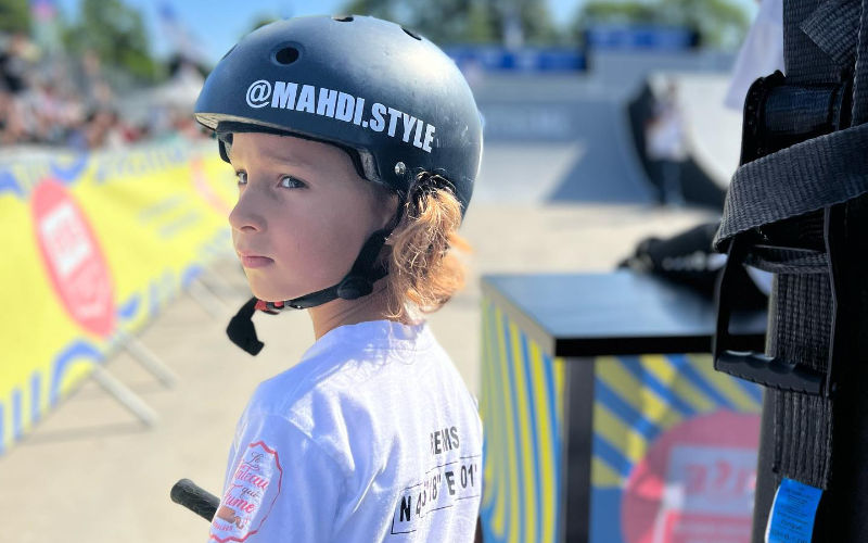  Madhi Bnamrhar, 8 ans, le nouveau prodige de la trottinette freestyle