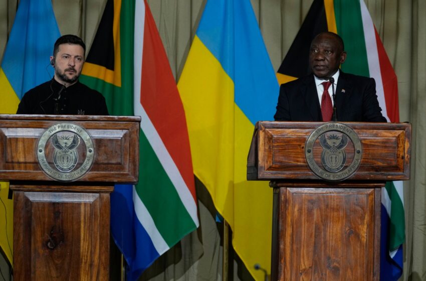  L’Afrique du Sud peut-elle aider la Russie et l’Ukraine à conclure un accord de paix? | Russie-Ukraine War News