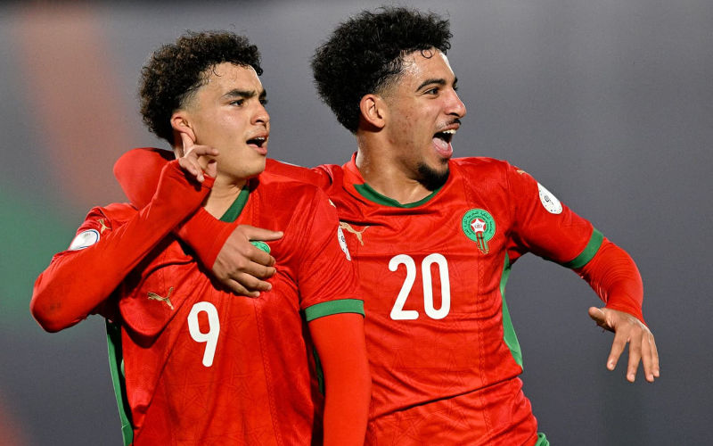  Maroc à un match final Can U17