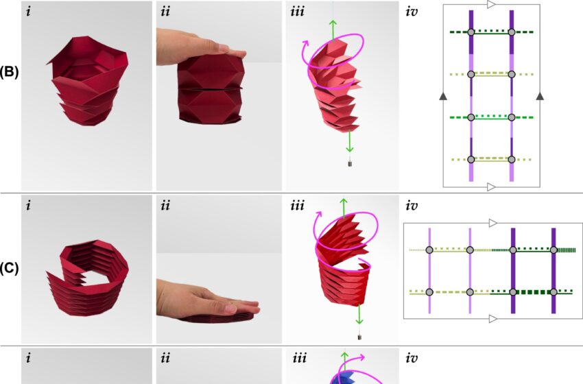  Déverrouiller une nouvelle classe de matériaux avec l’origami