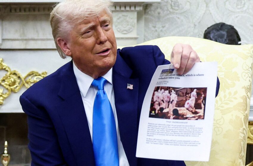  Vérification des faits: le «génocide blanc» de Trump à Ramaphosa résiste-t-il? | Nouvelles du racisme