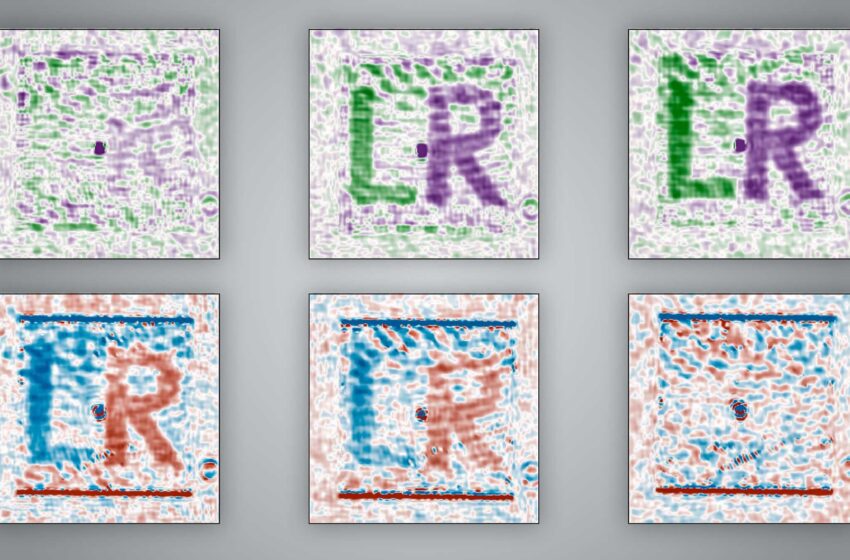  Gauche ou droite? La technique d’image unique révèle des nanostructures chirales