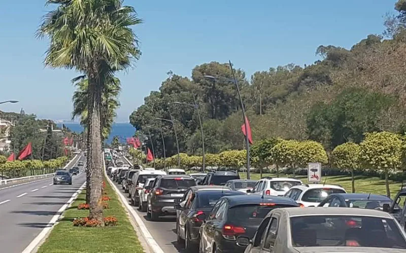  les embouteillages qui ternissent le séjour du MRE