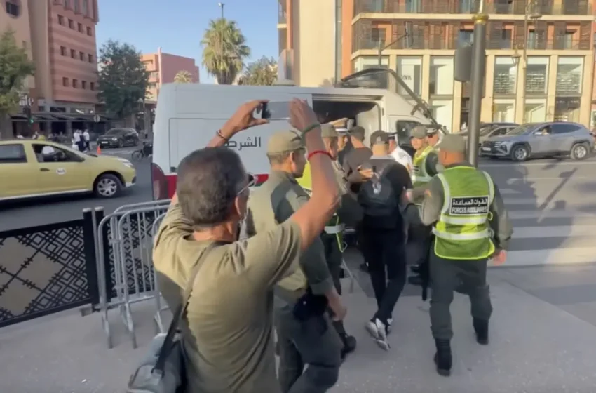  Les manifestations de jeune homme “GenZ212” sont empêchées par la police
