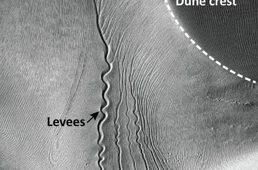  De mystérieux ravins sur Mars semblent avoir été creusés par des blocs de glace creusés au CO₂