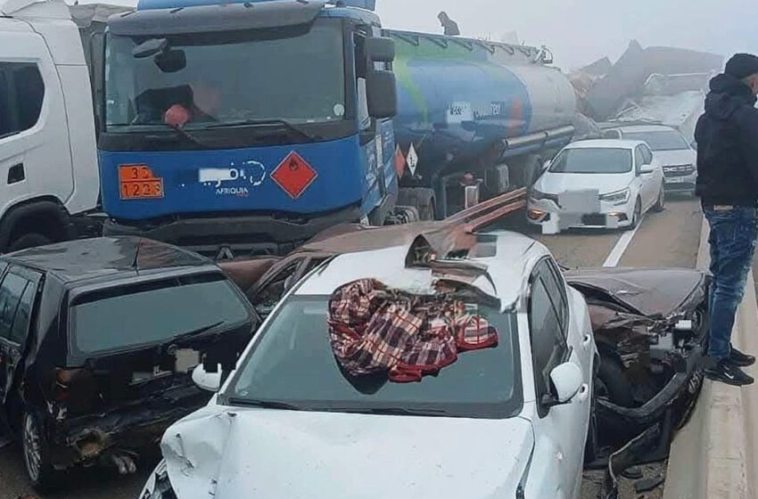  un mort et plusieurs blessés à cause du brouillard